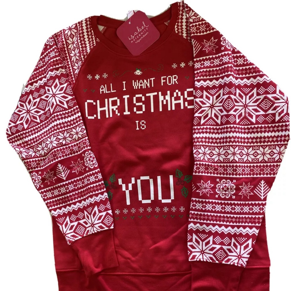 ingrid isabel maternity All I Want For Christmas